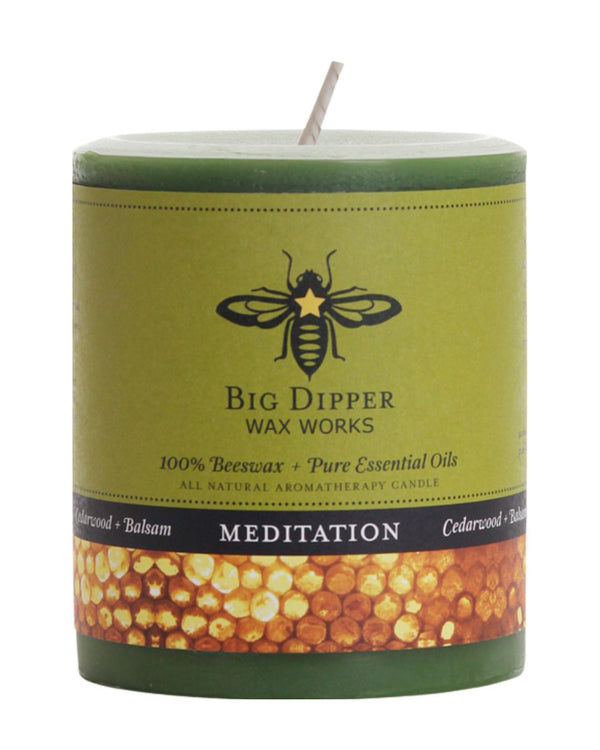 Meditation Beeswax Aroma therapy Candle