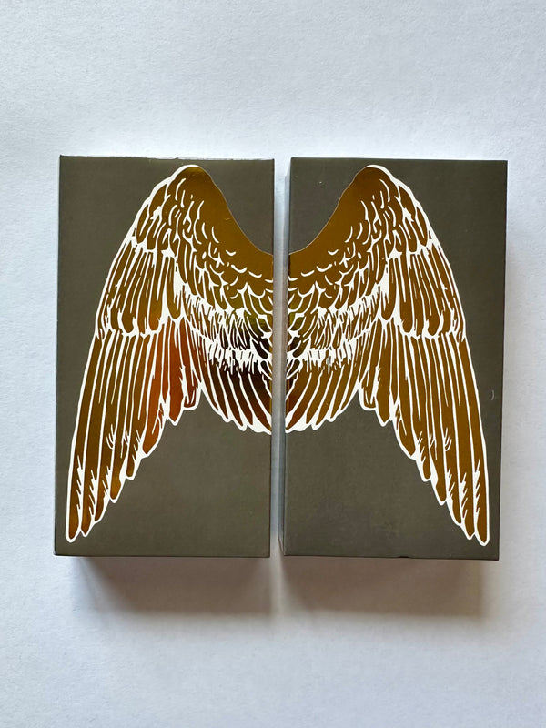 Gold Angel Wing Matches