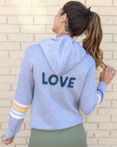 Victoria secret love discount sweatshirt