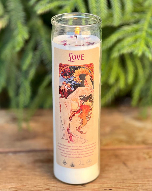 Love Prayer Candle