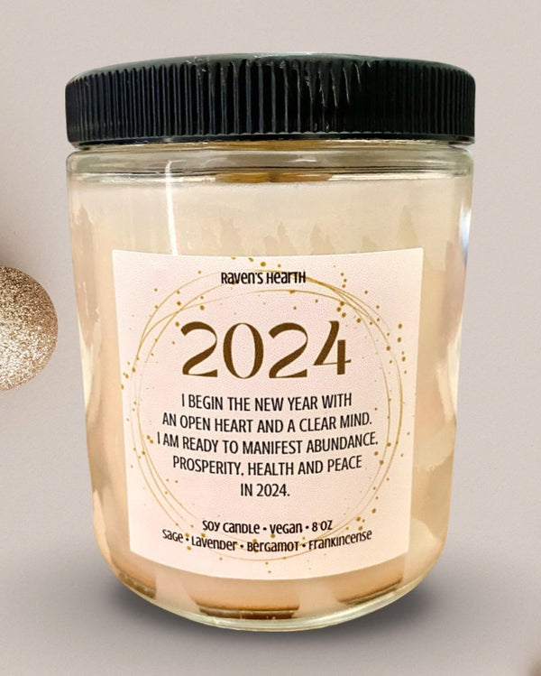 2024 Abundance & Prosperity Candle