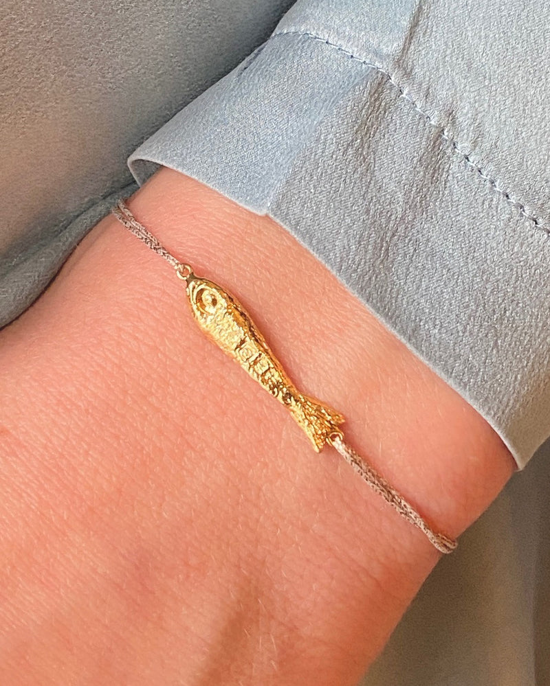 Gold Fish Bracelet