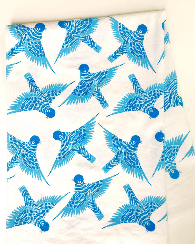 Bluebird Tea Towel