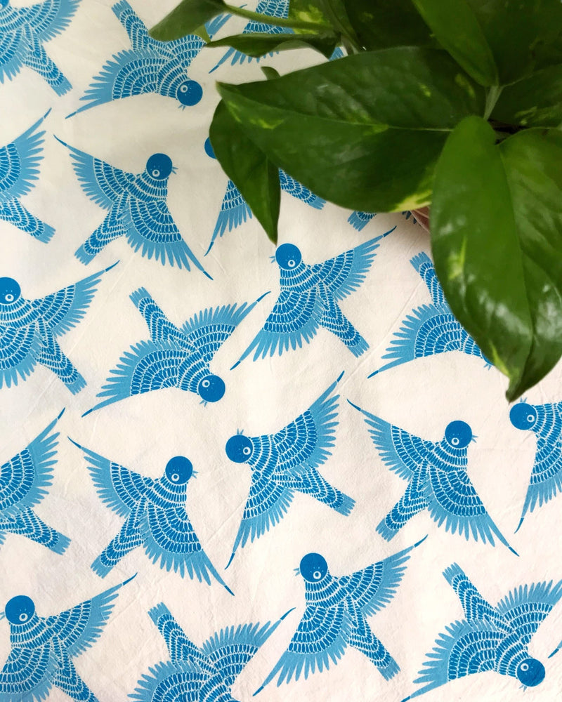 Bluebird Tea Towel