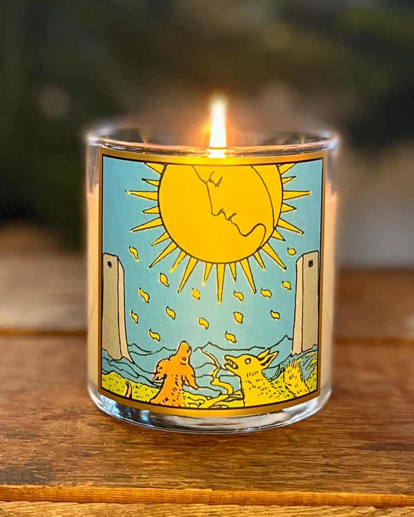 Moon Tarot Candle