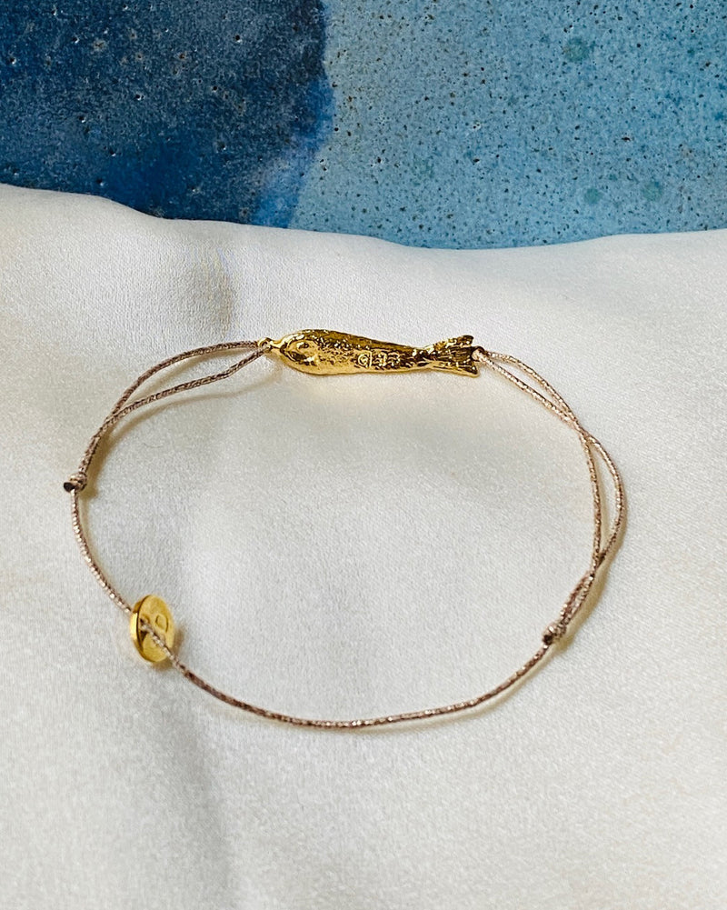 Gold Fish Bracelet