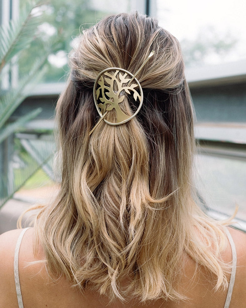 Tree of Life Hair Pin