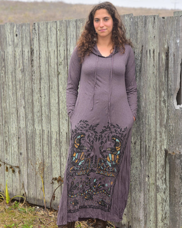 Brown Babylon Maxi Dress