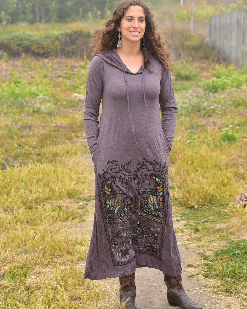 Brown Babylon Maxi Dress