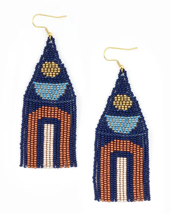 Beaded Balance Earrings