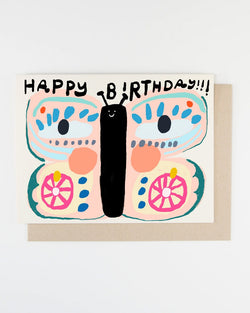 Happy Birthday Butterfly Card