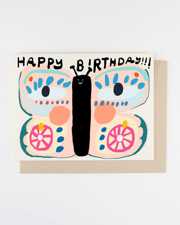 Happy Birthday Butterfly Card