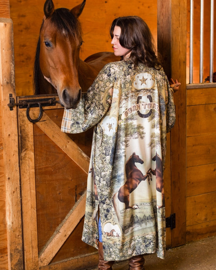 Born To Run Bamboo Kimono Duster