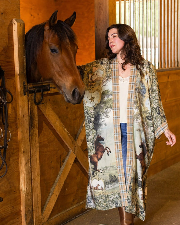 Born To Run Bamboo Kimono Duster