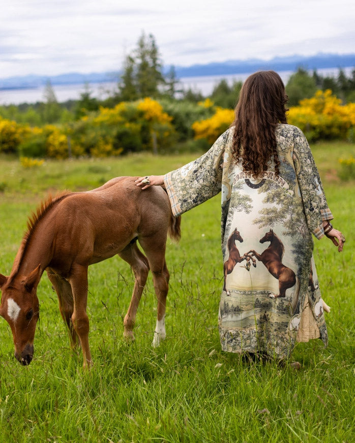 Born To Run Bamboo Kimono Duster