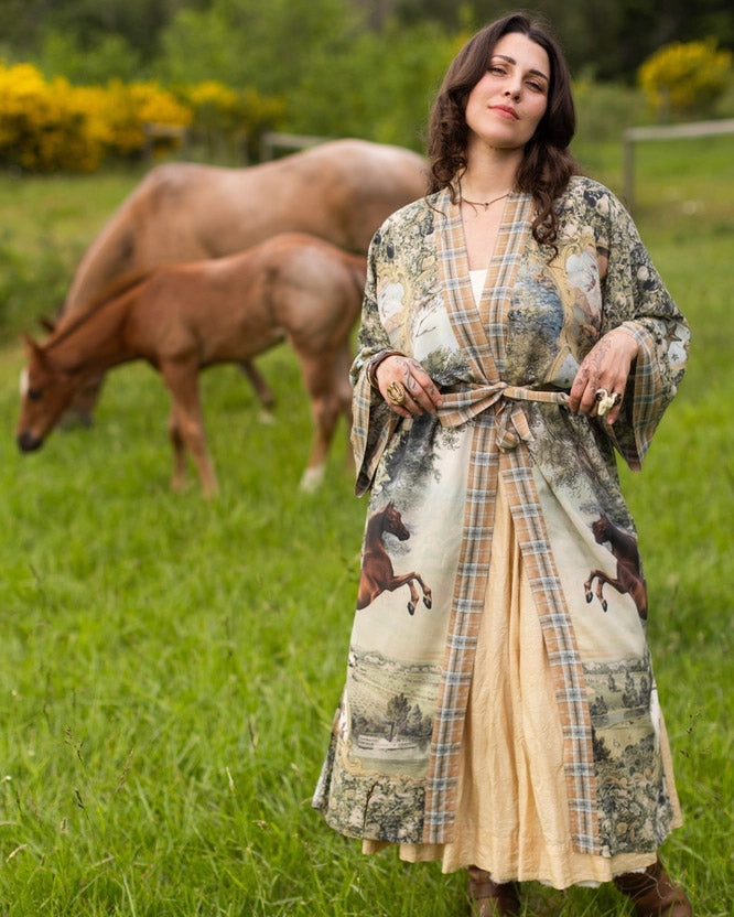 Born To Run Bamboo Kimono Duster