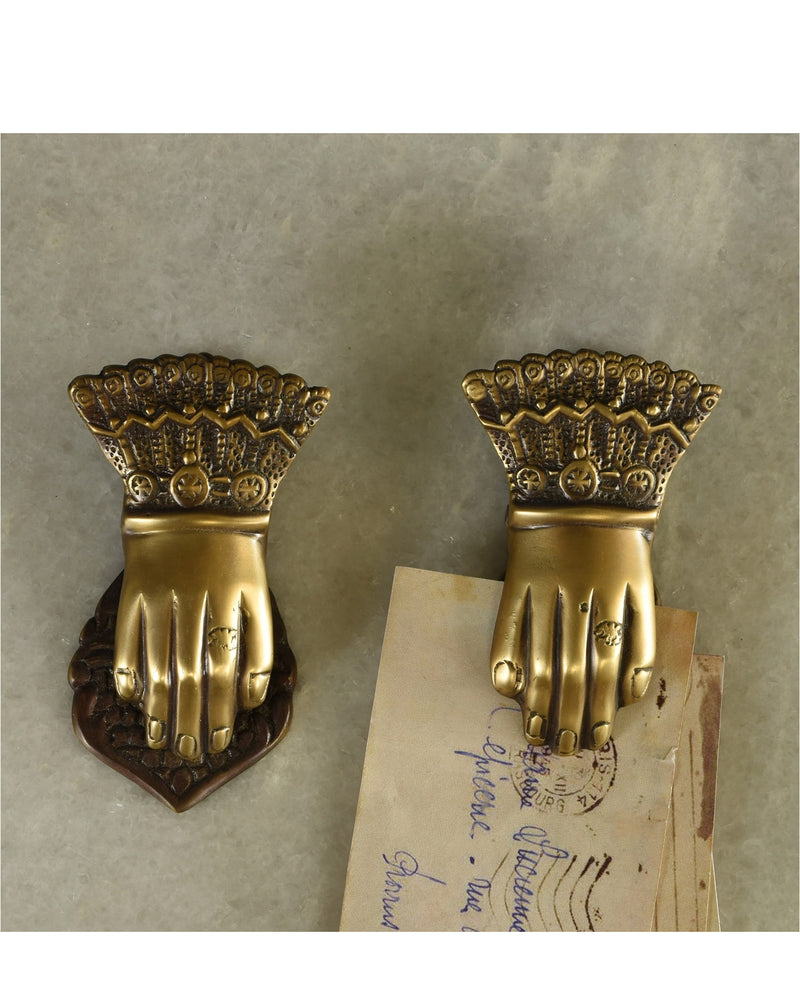 4" Brass Hand Clip