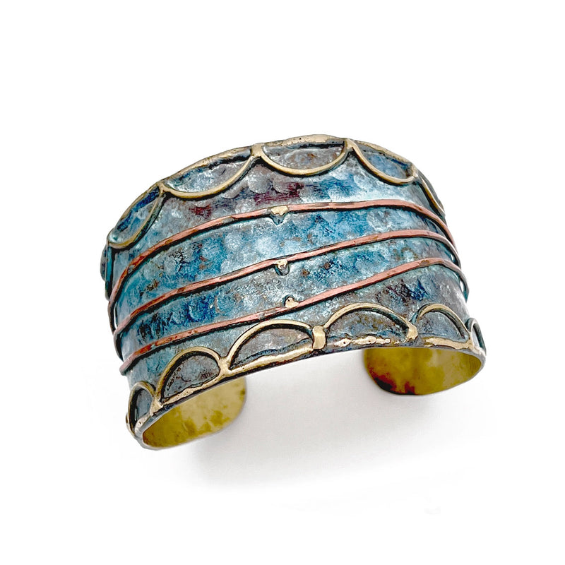 Rushing River Patina Cuff Bracelet