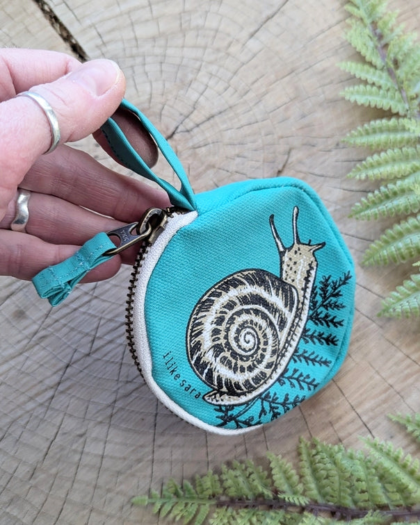 Snail Coin Pouch