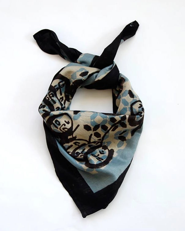 Women Silk Square Bandana