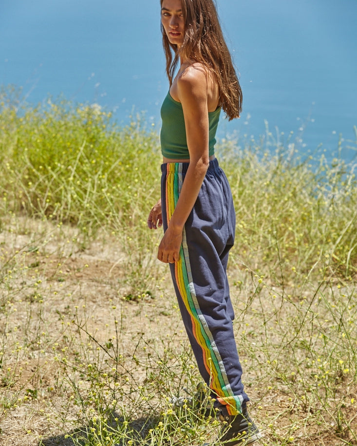 Chasing Rainbows Navy Jogger