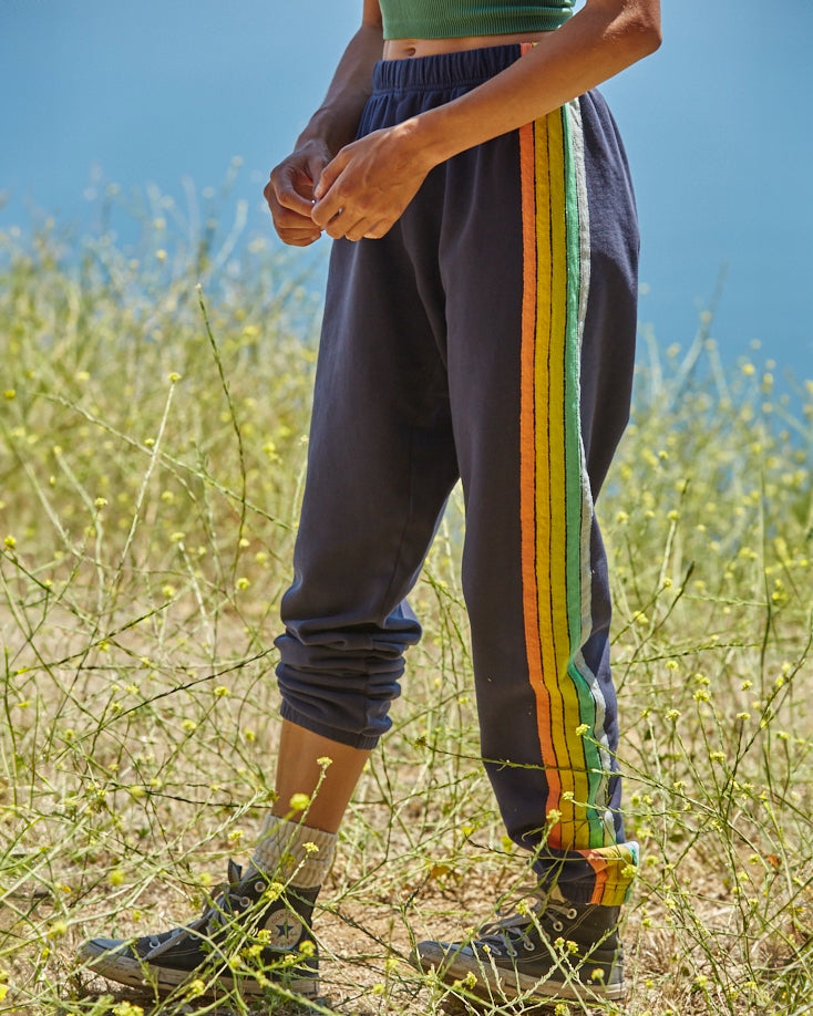 Chasing Rainbows Navy Jogger