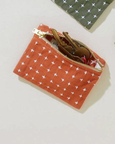Organic Orange Coin Purse