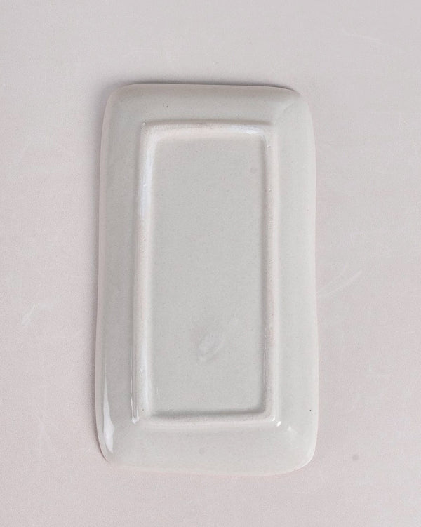 Hand Painted Rectangle Ceramic Dish
