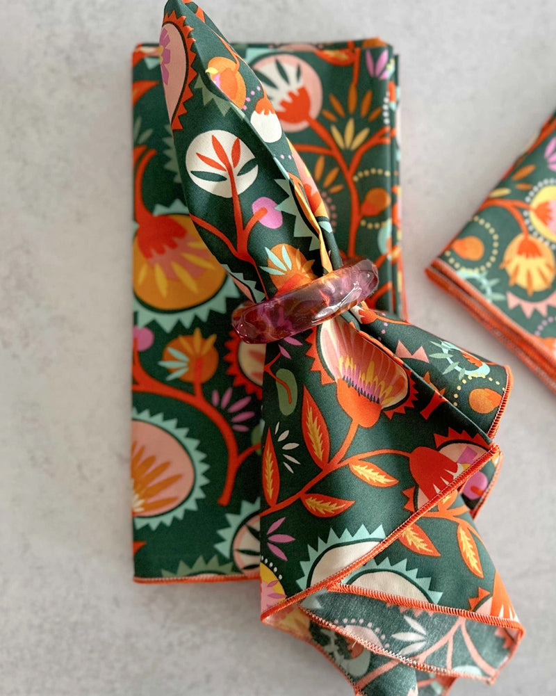 Desert Blooms Napkins- 18" - Set of 4