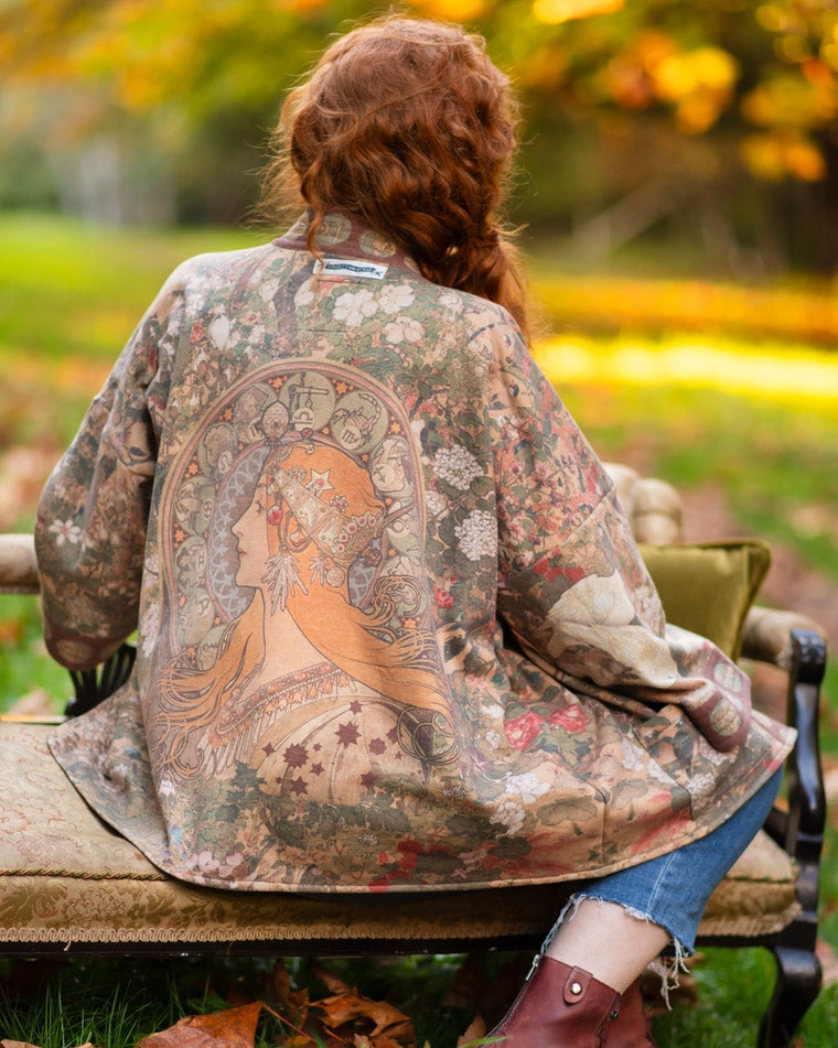 Dream Weaver Fleece Cottage Cardigan