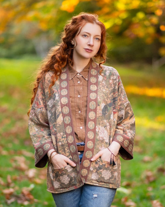 Dream Weaver Fleece Cottage Cardigan