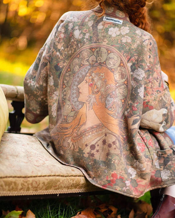 Dream Weaver Fleece Cottage Cardigan