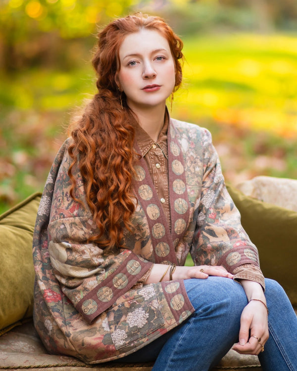 Dream Weaver Fleece Cottage Cardigan