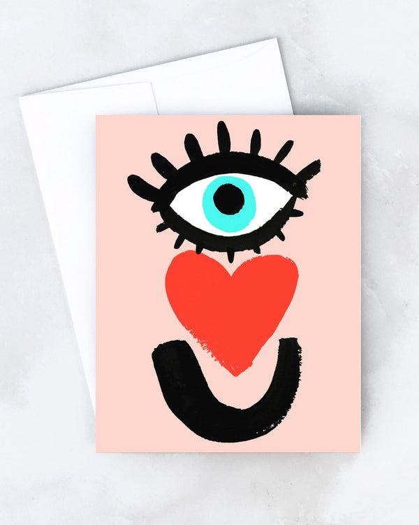 Eye <3 U - Greeting Card