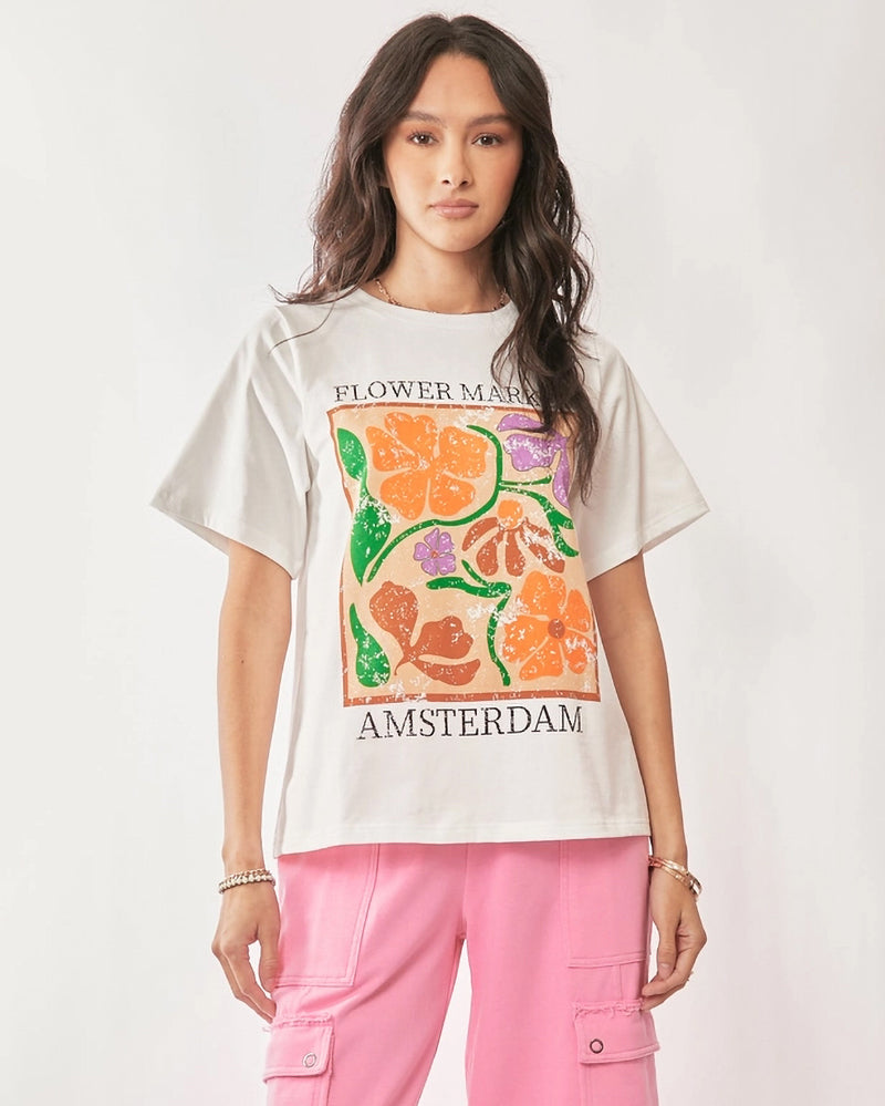 Flower Market Tee Shirt