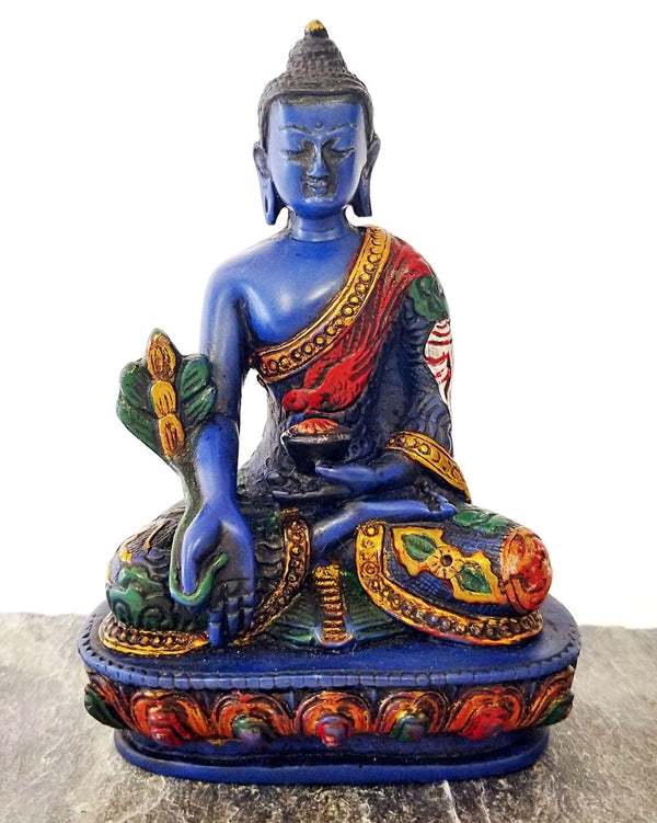 Hand Painted Medicine Buddha