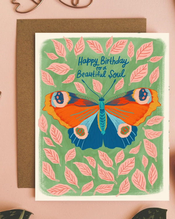 Happy Birthday to a Beautiful Soul Card