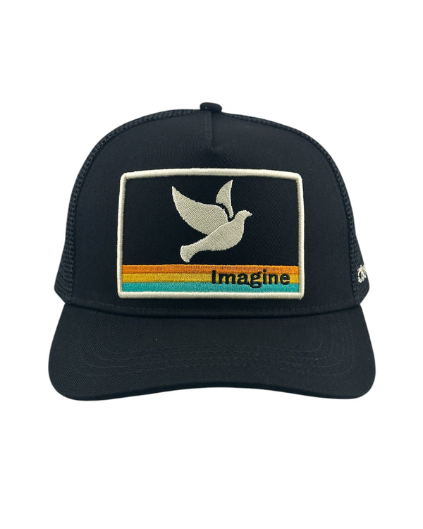 Imagine Black Trucker Hat
