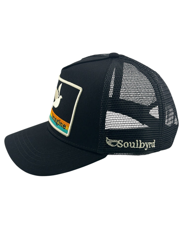 Imagine Black Trucker Hat