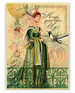 Keep Your Chin Up Card