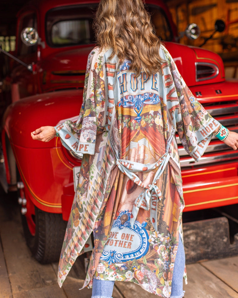 Love Language Bamboo Kimono Duster