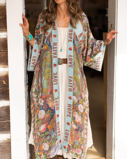 Love Language Bamboo Kimono Duster