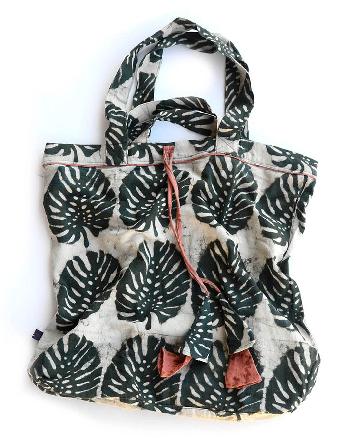 Large Jungle Organic Cotton Tote Bag