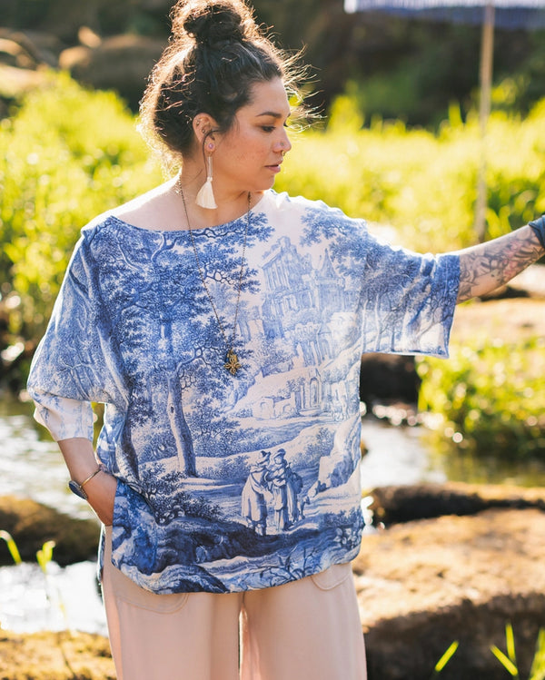 Let The Light In Bamboo Tunic Tee