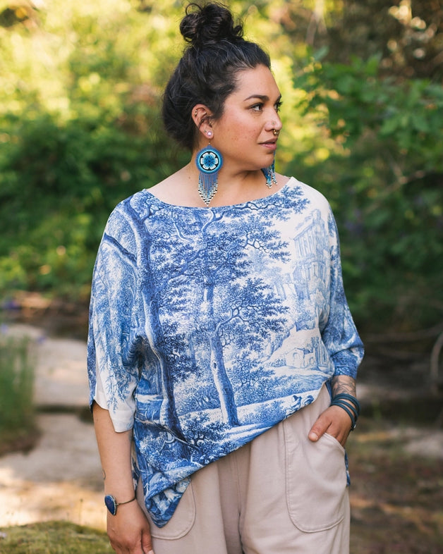 Let The Light In Bamboo Tunic Tee