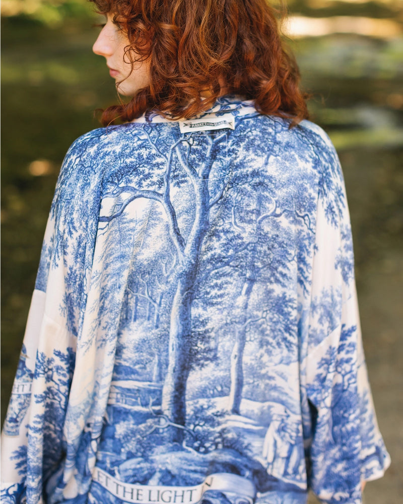 Let The Light In Bamboo Kimono Cardigan