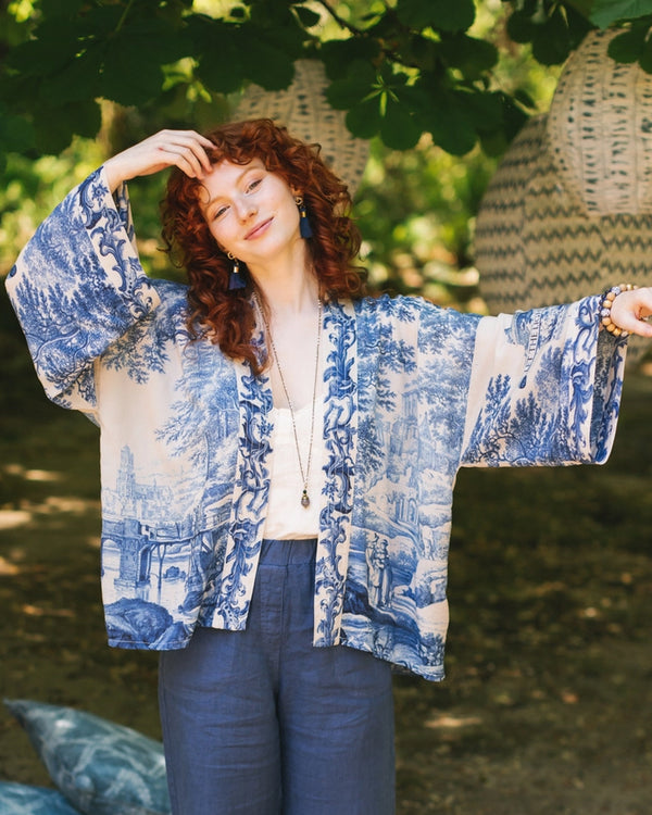 Let The Light In Bamboo Kimono Cardigan