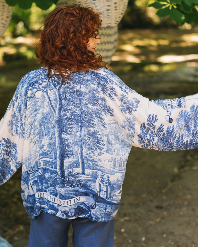 Let The Light In Bamboo Kimono Cardigan