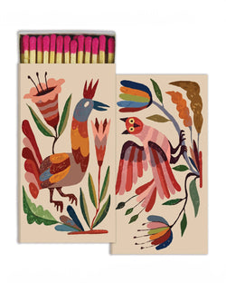 Mexican Folk Art Bird Matches