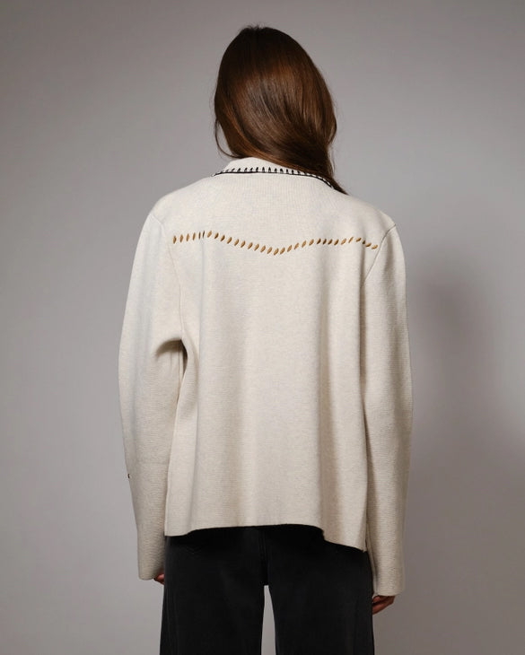 Out West Wool Blend Sweater Jacket